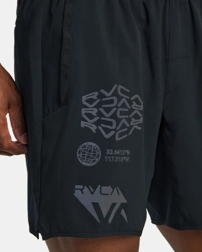 RVCA Athletic Shorts Yogger Stretch Elastic Waist Shorts 17034 Black All Brand 2 8211 Men RVCA Athletic Shorts Yogger Stretch Elastic Waist Shorts 17034 Black All Brand 2 8211 Men