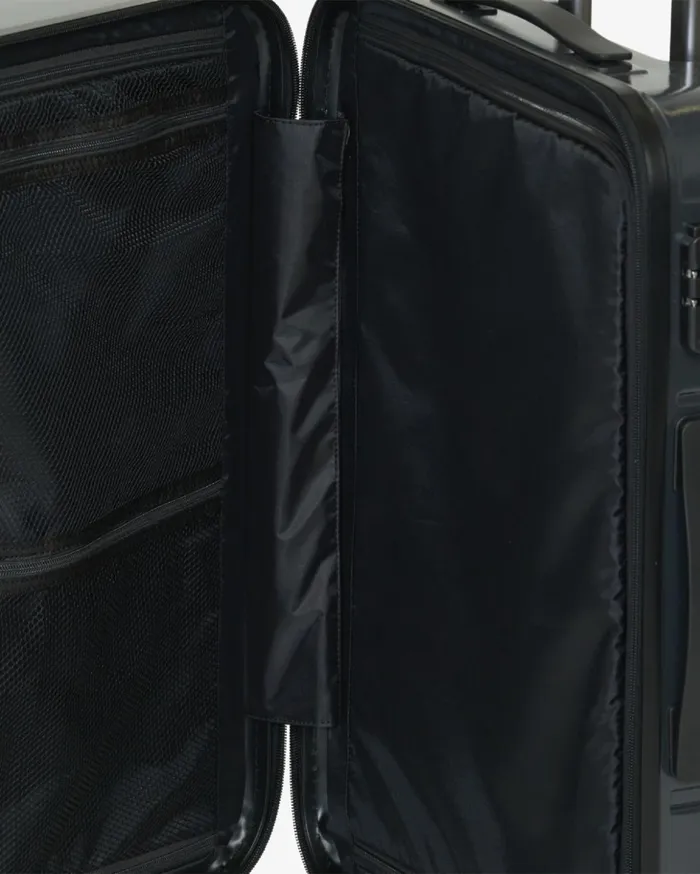 RVCA Backpacks Luggage RVCA VA Medium Roller Hardcase Suitcase Black 8211 Men