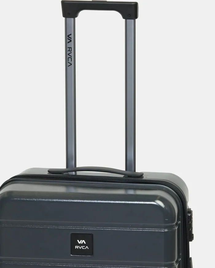 RVCA Backpacks Luggage RVCA VA Medium Roller Hardcase Suitcase Black 8211 Men
