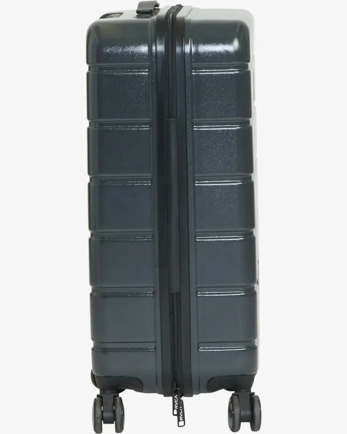 RVCA Backpacks Luggage RVCA VA Medium Roller Hardcase Suitcase Black 8211 Men