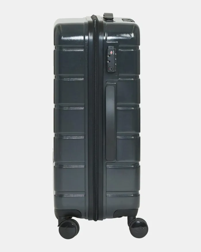 RVCA Backpacks Luggage RVCA VA Medium Roller Hardcase Suitcase Black 8211 Men
