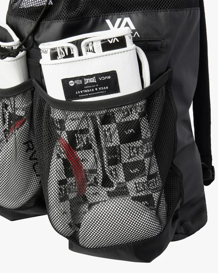 RVCA Backpacks Luggage VA Boxing Backpack Black 8211 MenWomenBoys