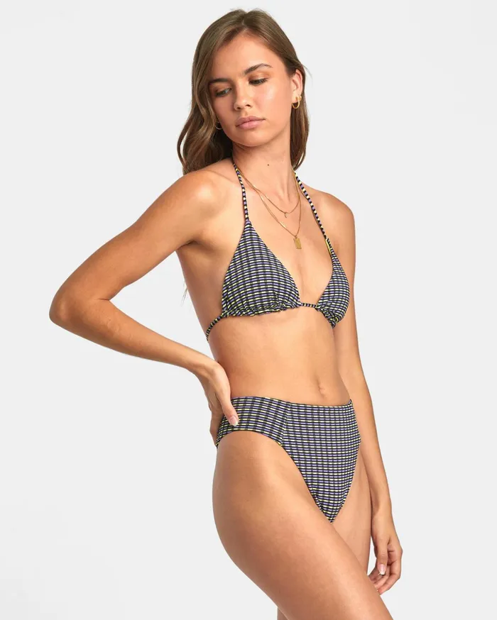 RVCA Bikini Bottoms Recall High Rise Cheeky Bikini Bottoms Daiquiri Green 8211 Women RVCA Bikini Bottoms Recall High Rise Cheeky Bikini Bottoms Daiquiri Green 8211 Women