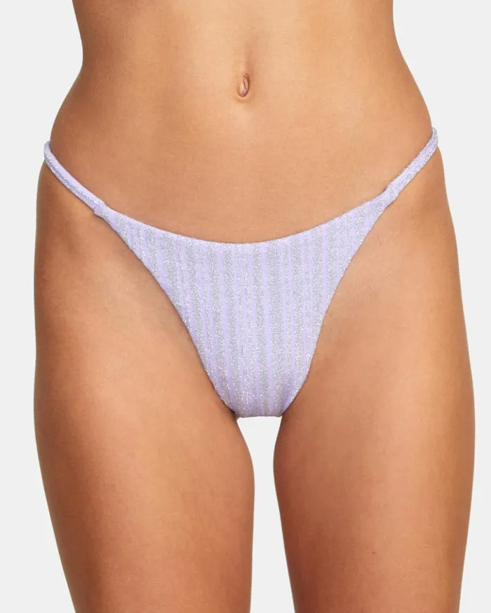 RVCA Bikini Bottoms Stardust French Bikini Bottoms Violet 8211 Women