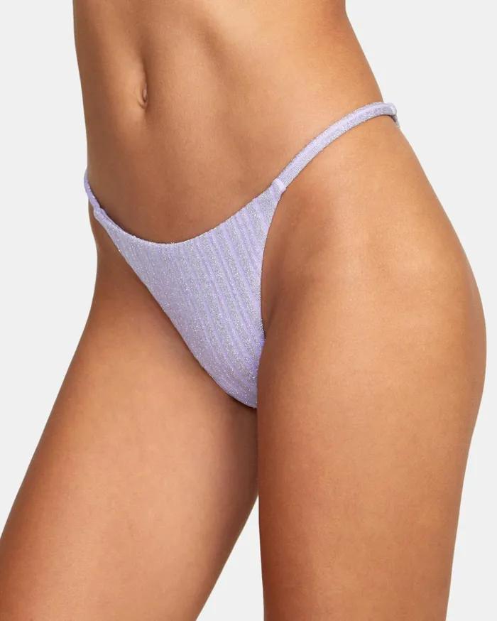 RVCA Bikini Bottoms Stardust French Bikini Bottoms Violet 8211 Women
