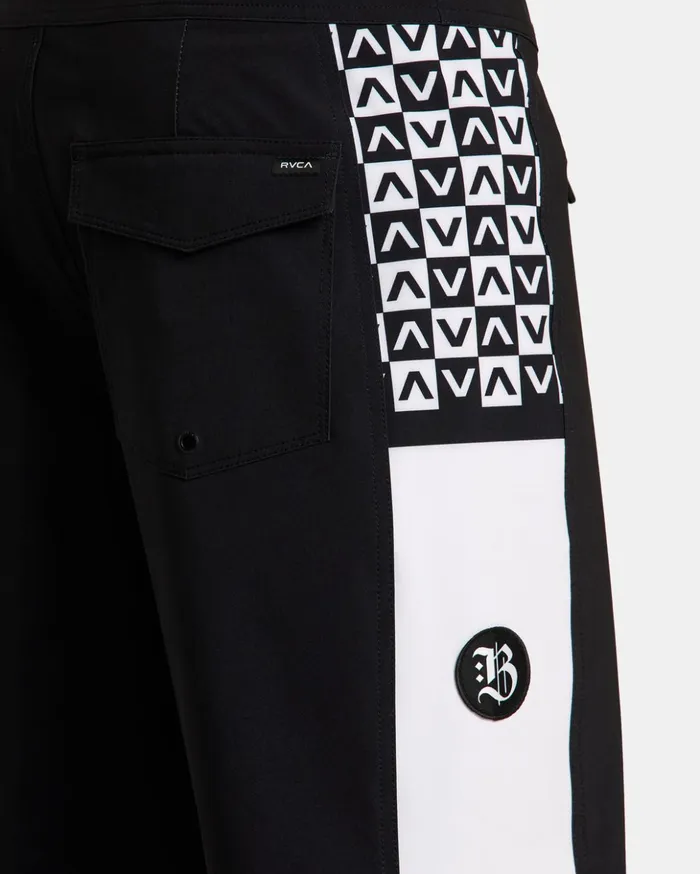 RVCA Boardshorts Barron Mamiya 19034 Boardshorts Black 8211 Men