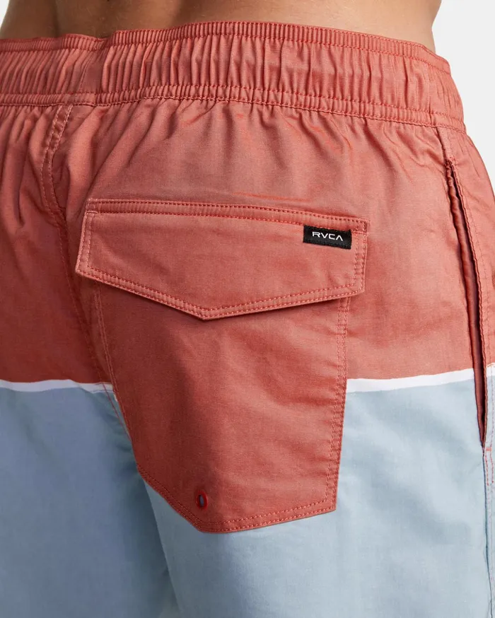 RVCA Boardshorts County Elastic Waist Boardshorts 17034 Warm Red 8211 Men