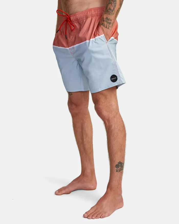 RVCA Boardshorts County Elastic Waist Boardshorts 17034 Warm Red 8211 Men
