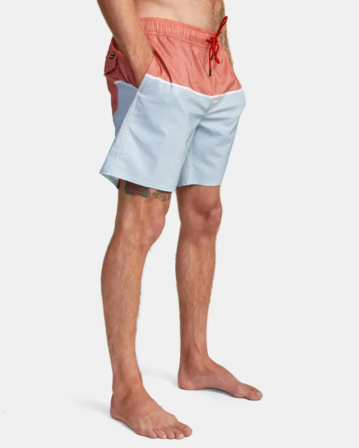 RVCA Boardshorts County Elastic Waist Boardshorts 17034 Warm Red 8211 Men