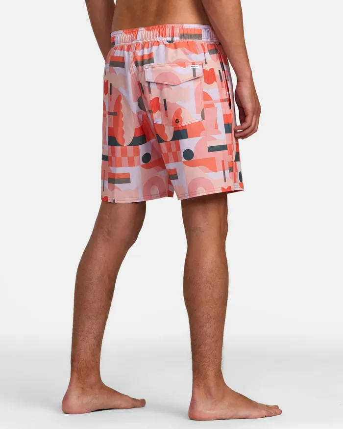 RVCA Boardshorts Jesse Brown 17034 Elastic Waist Boardshorts Fiesta 8211 Men RVCA Boardshorts Jesse Brown 17034 Elastic Waist Boardshorts Fiesta 8211 Men