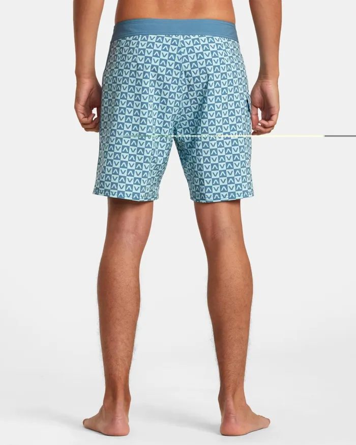 RVCA Boardshorts Restless Boardshorts 17034 Blue 8211 Men