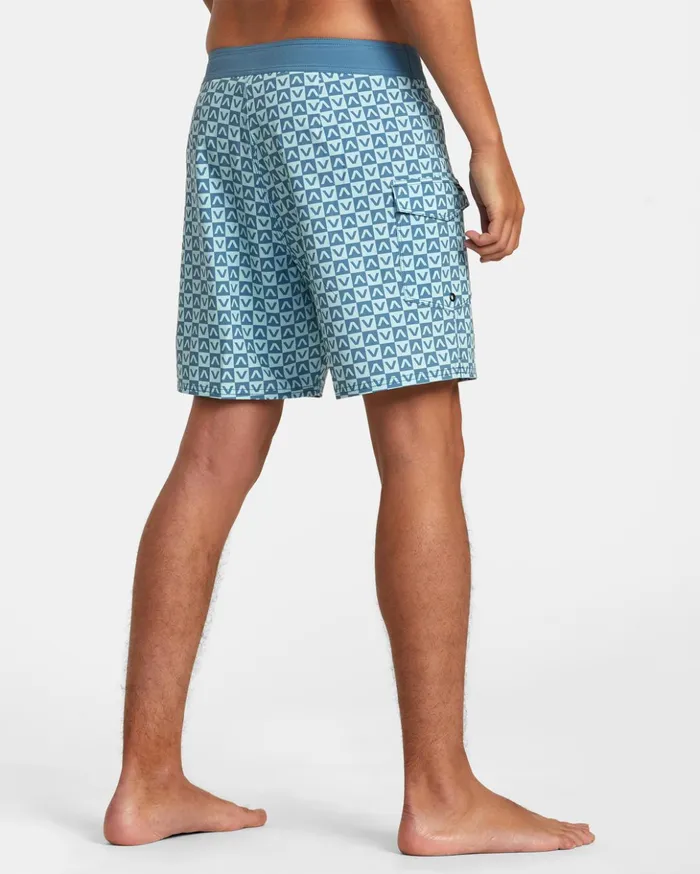 RVCA Boardshorts Restless Boardshorts 17034 Blue 8211 Men