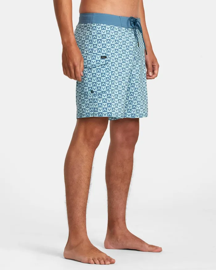 RVCA Boardshorts Restless Boardshorts 17034 Blue 8211 Men