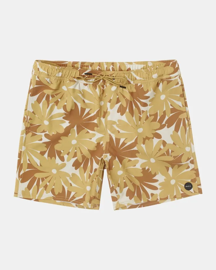 RVCA Boardshorts VA Pigment Elastic Waist Boardshorts 17034 Khaki 8211 Men