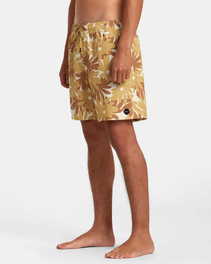 RVCA Boardshorts VA Pigment Elastic Waist Boardshorts 17034 Khaki 8211 Men