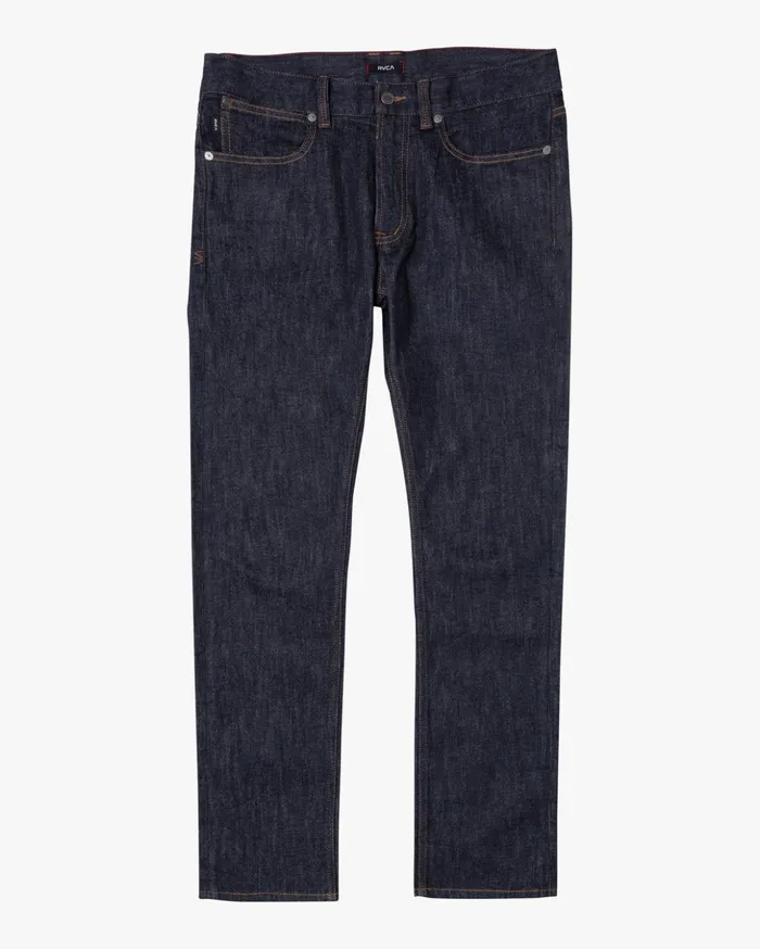 RVCA Denim Daggers Denim Jeans Dark Indigo 8211 Men