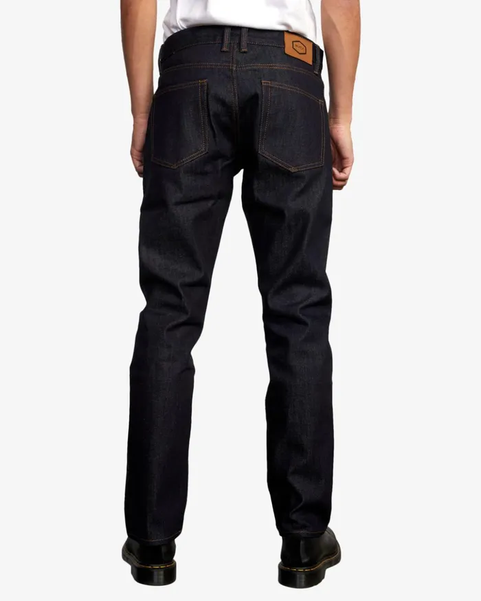 RVCA Denim Daggers Denim Jeans Dark Indigo 8211 Men