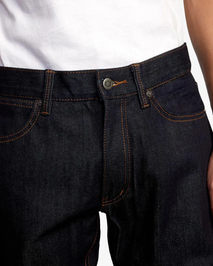 RVCA Denim Daggers Denim Jeans Dark Indigo 8211 Men