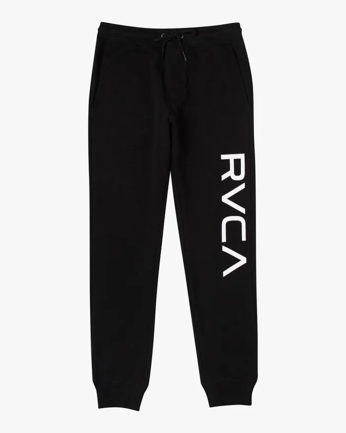 RVCA Denim Pants Boy039s Big RVCA Sweatpants Black 8211 Boys