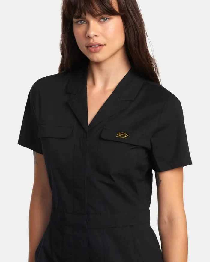 RVCA Dresses Rompers Recession Collection Jumpsuit Rvca Black 8211 Women