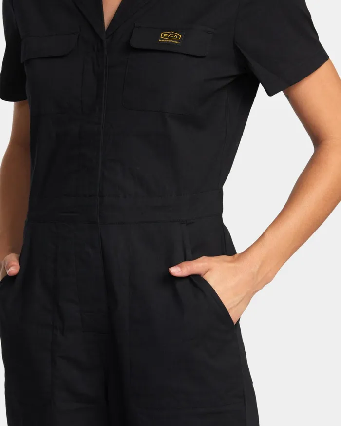 RVCA Dresses Rompers Recession Collection Jumpsuit Rvca Black 8211 Women
