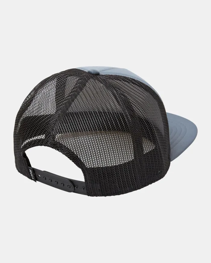 RVCA Hats Beanies ISLAND BALANCE FOAM TRUCKER Industrial Blue 8211 Men