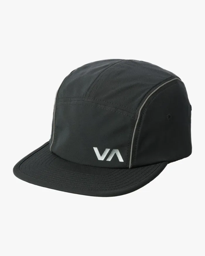 RVCA Hats Beanies Yogger Strapback Hat Black 8211 Men