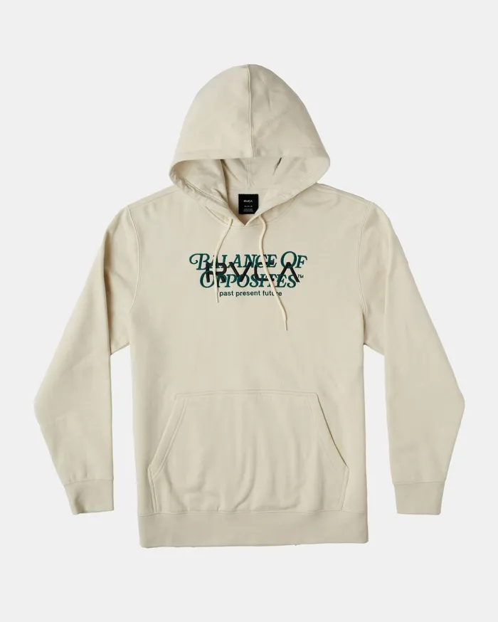RVCA Hoodies Sweatshirts Big Balance Hoodie Silver Bleach 8211 Men