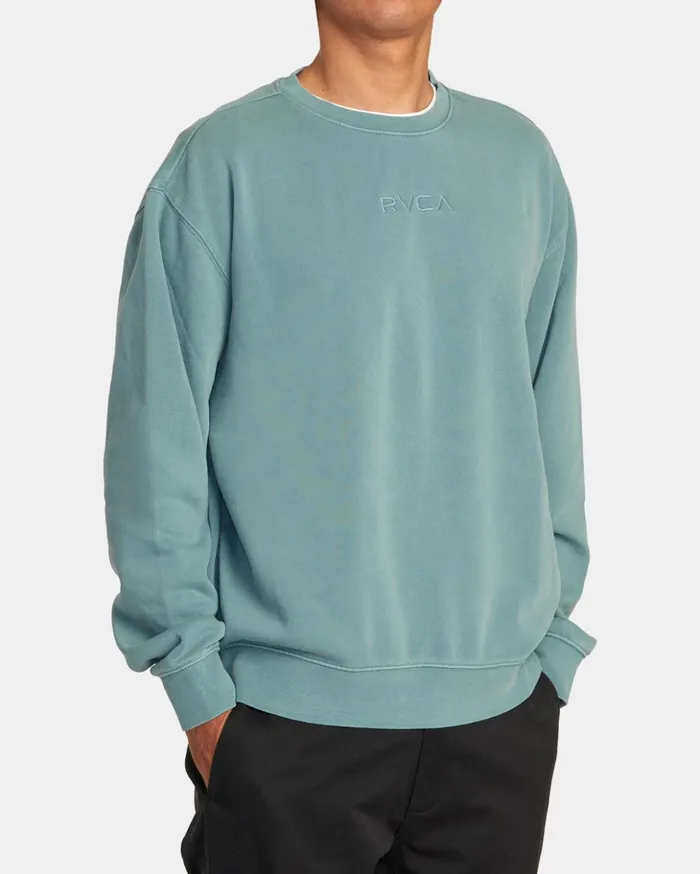 RVCA Hoodies Sweatshirts Ptc Sweatshirt Evergreen 8211 Men