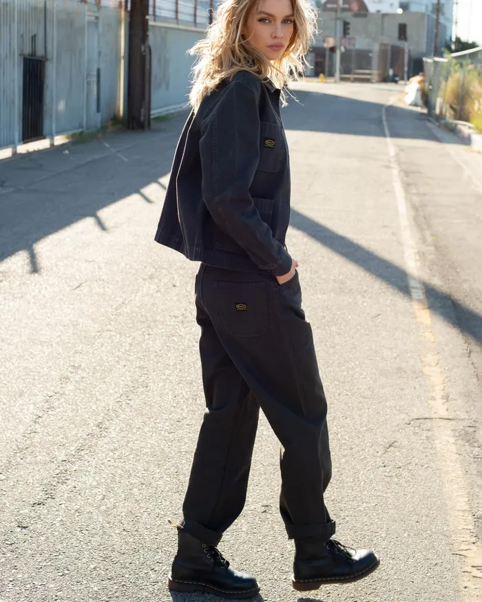 RVCA Pants Ballin Chain Woven Pants Faded Black 8211 Women
