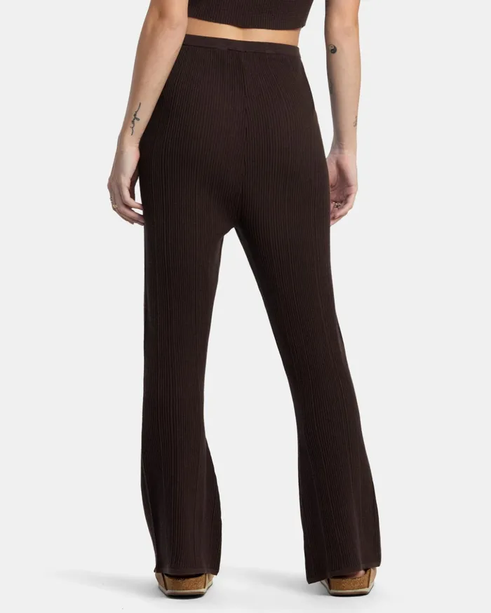 RVCA Pants Swerve Flared Pants Java 8211 Women