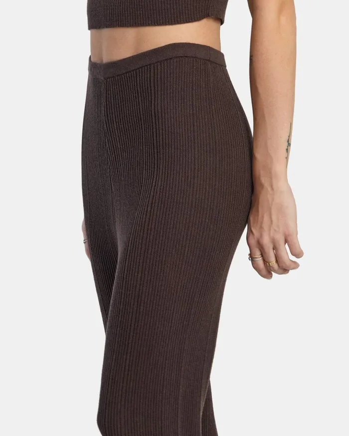 RVCA Pants Swerve Flared Pants Java 8211 Women