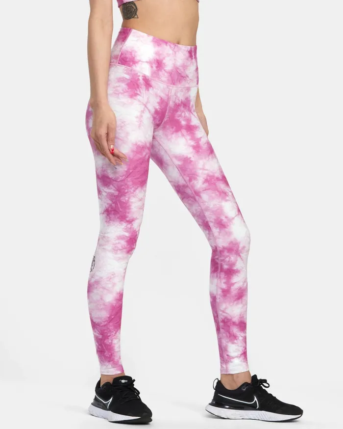 RVCA Pants Thug Rose Essential High Waist Leggings Rose Pink 8211 Women