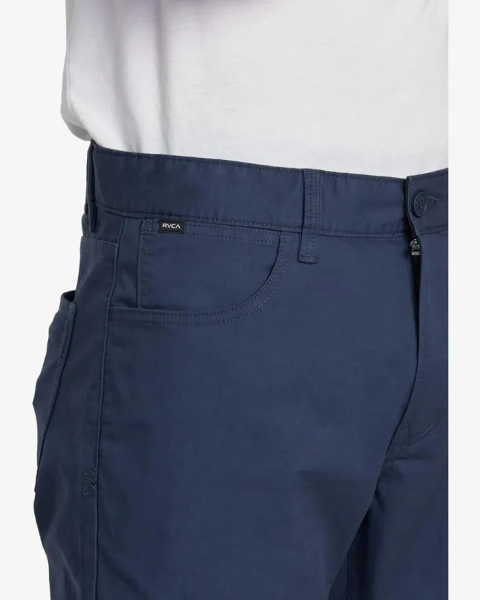 RVCA Pants Weekend Tech Technical Pants Moody Blue 8211 Men