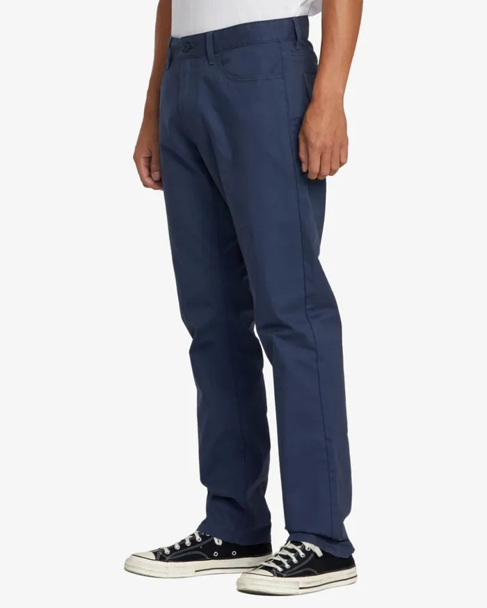 RVCA Pants Weekend Tech Technical Pants Moody Blue 8211 Men