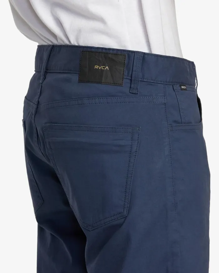 RVCA Pants Weekend Tech Technical Pants Moody Blue 8211 Men