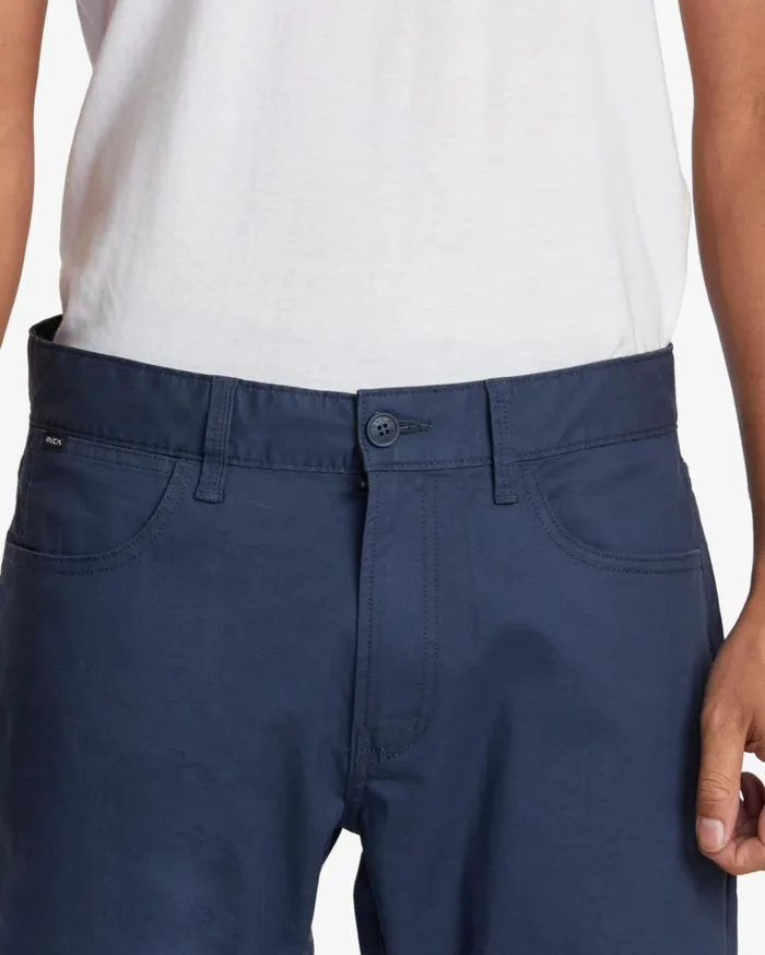 RVCA Pants Weekend Tech Technical Pants Moody Blue 8211 Men