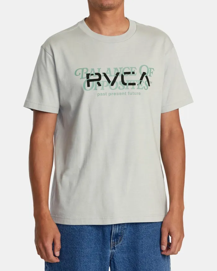 RVCA Short Sleeves Big Balance Tee Mirage 8211 Men