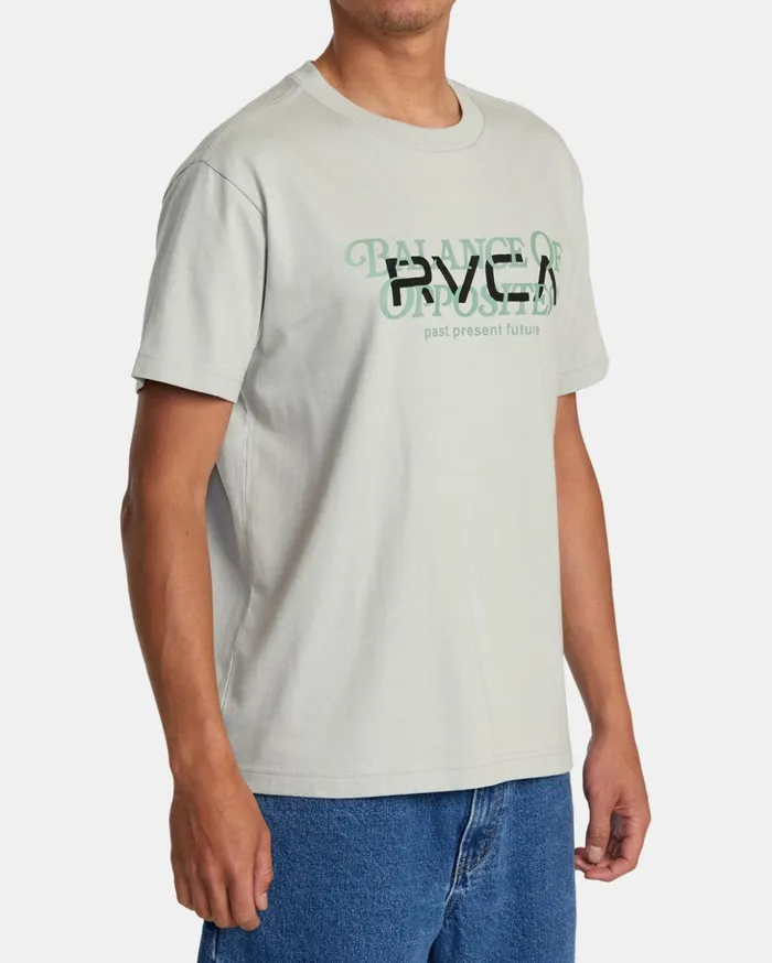 RVCA Short Sleeves Big Balance Tee Mirage 8211 Men