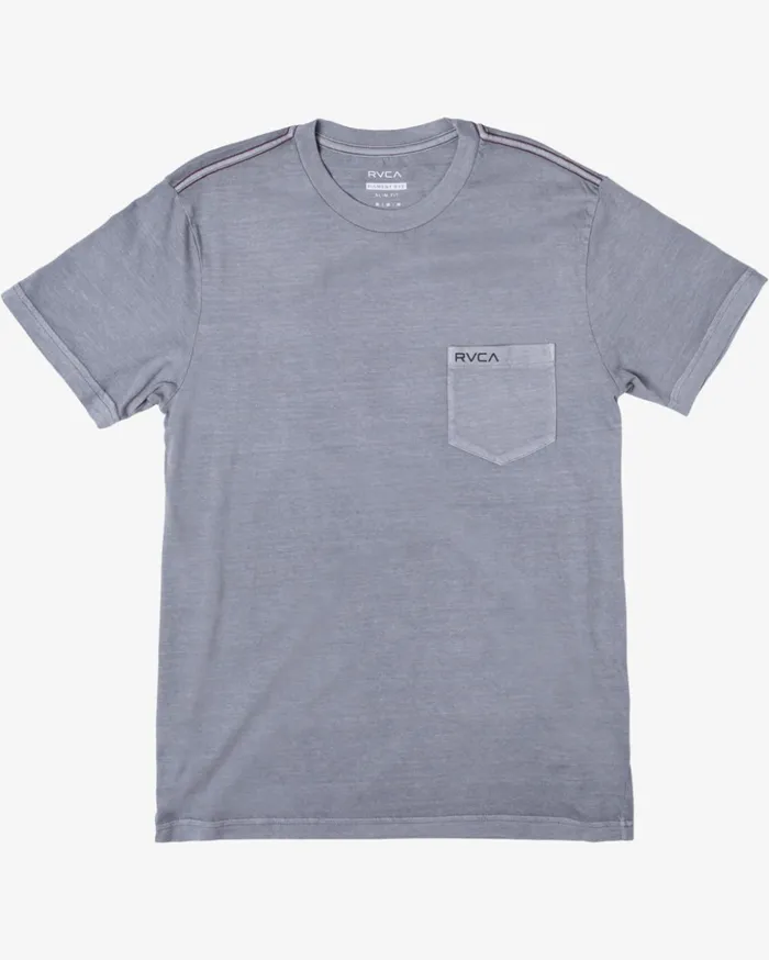 RVCA Short Sleeves PTC II Pigment Tee Monument 8211 Men