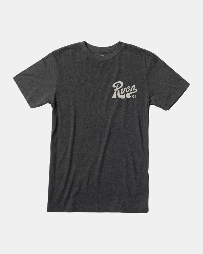 RVCA Short Sleeves Tactix Tee Black 8211 Men