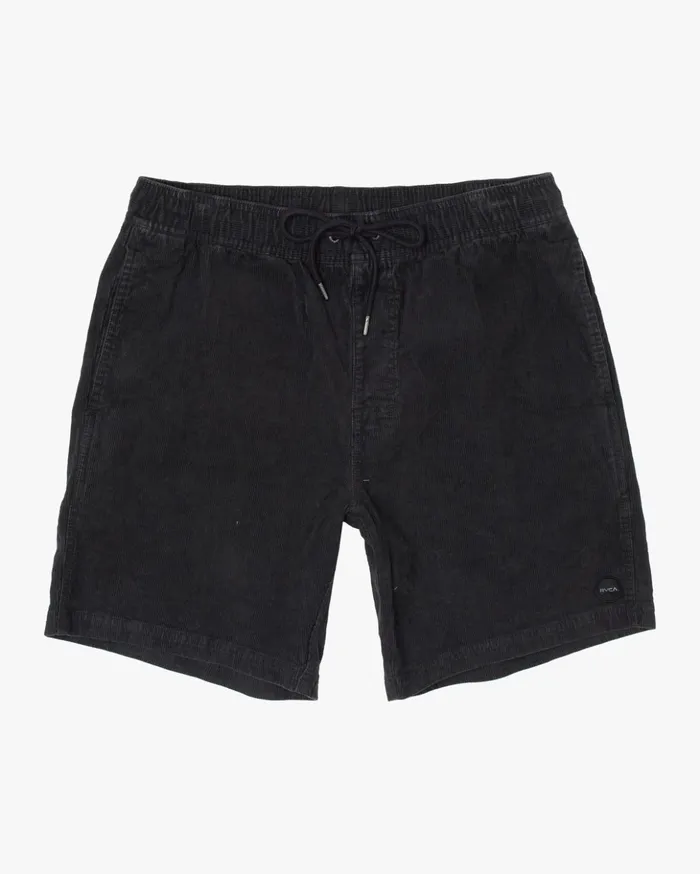 RVCA Shorts Boy039s Escape Corduroy Walkshorts 16034 Black 8211 Boys