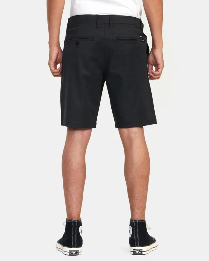 RVCA Shorts Hybrids Back In Hybrid Walkshorts 19034 Black 8211 Men