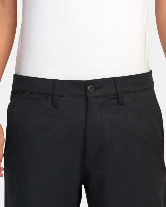 RVCA Shorts Hybrids Back In Hybrid Walkshorts 19034 Black 8211 Men