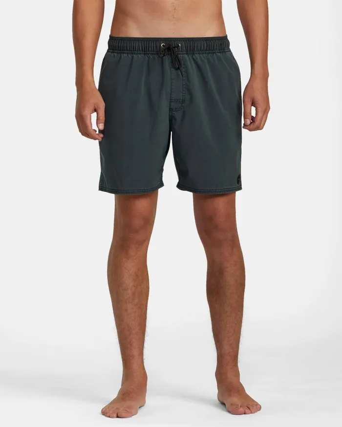 RVCA Shorts Hybrids VA Pigment Elastic Waist Boardshorts 17034 Rvca Black 8211 Men RVCA Shorts Hybrids VA Pigment Elastic Waist Boardshorts 17034 Rvca Black 8211 Men