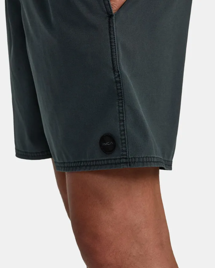 RVCA Shorts Hybrids VA Pigment Elastic Waist Boardshorts 17034 Rvca Black 8211 Men RVCA Shorts Hybrids VA Pigment Elastic Waist Boardshorts 17034 Rvca Black 8211 Men