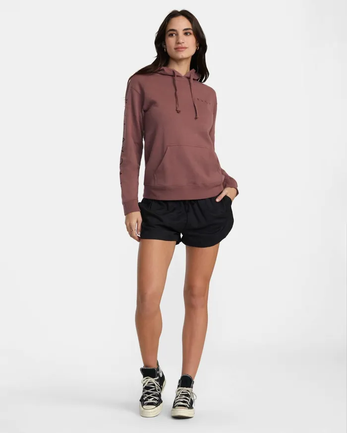 RVCA Shorts Skirts Grounded Elastic Waist Shorts Rvca Black 8211 Women