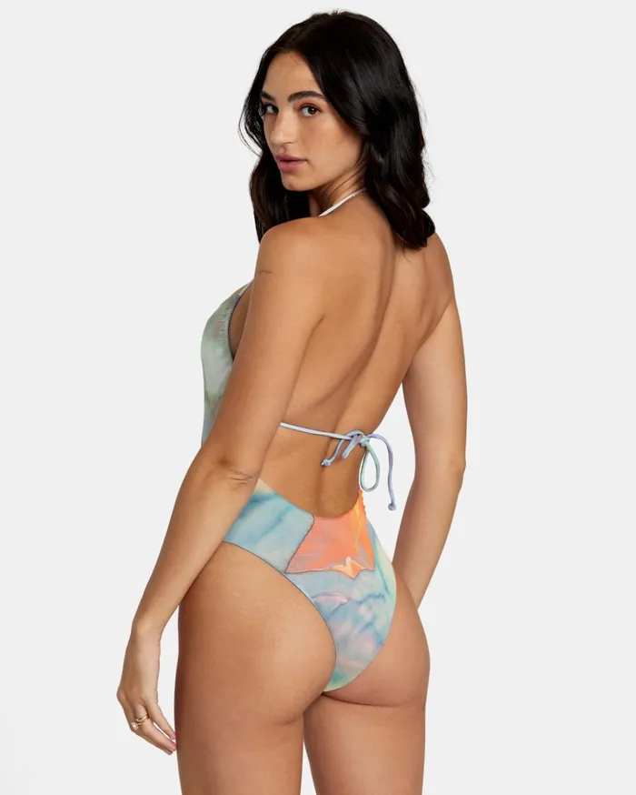 RVCA Swim New Arrivals Colin Sussingham OnePiece Swimsuit Multi 8211 Women