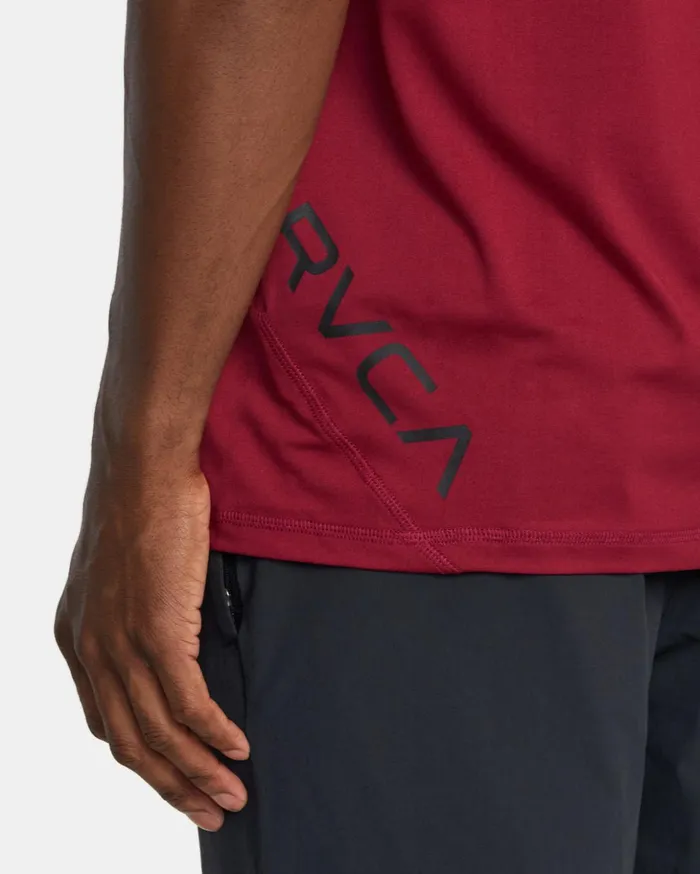 RVCA Tank Tops Sport Vent Tank Top Deep Magenta 8211 Men