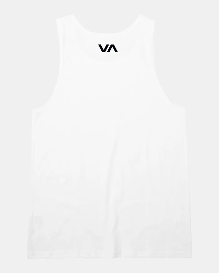 RVCA Tank Tops VA RVCA Blur Tank Top White 8211 Men